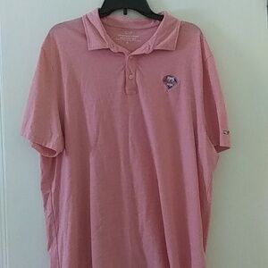 Vineyard Vines Pink Polo Shirt